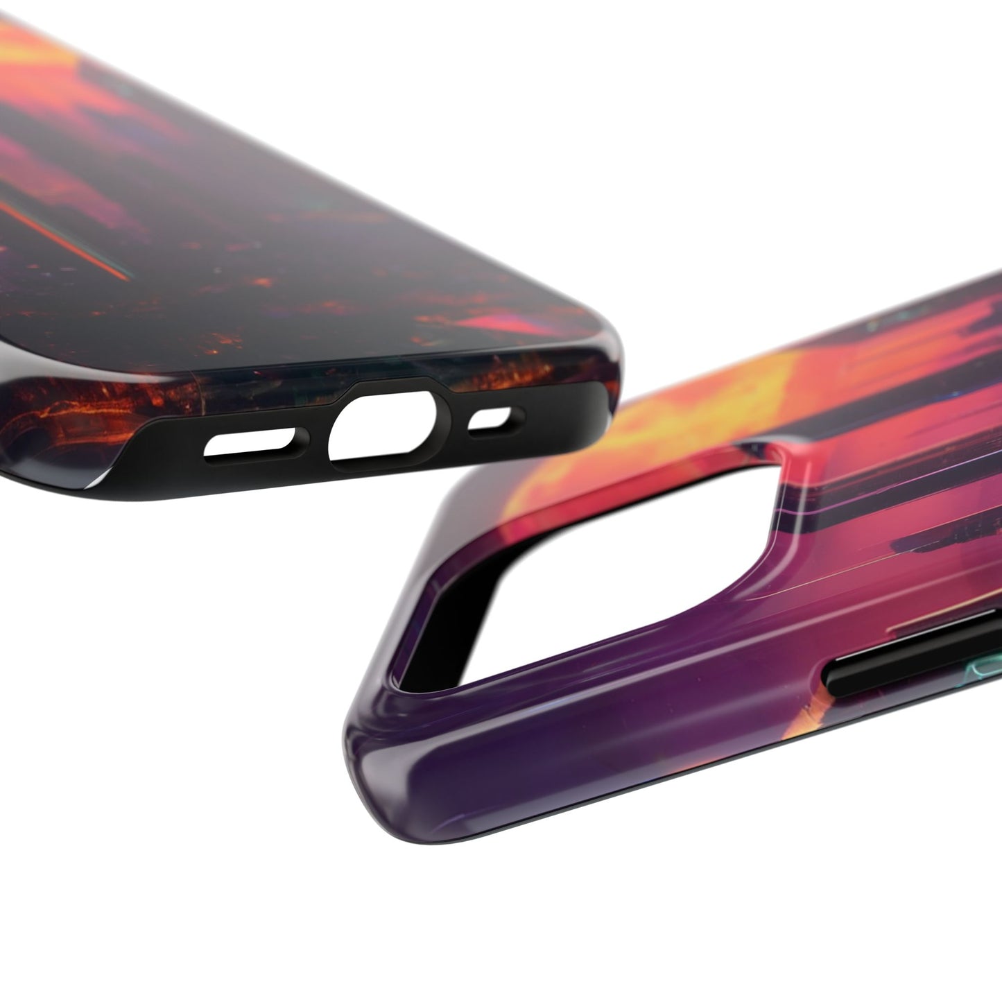 Tough Phone Case: Shockproof 2-Piece TPU/PC Shell
