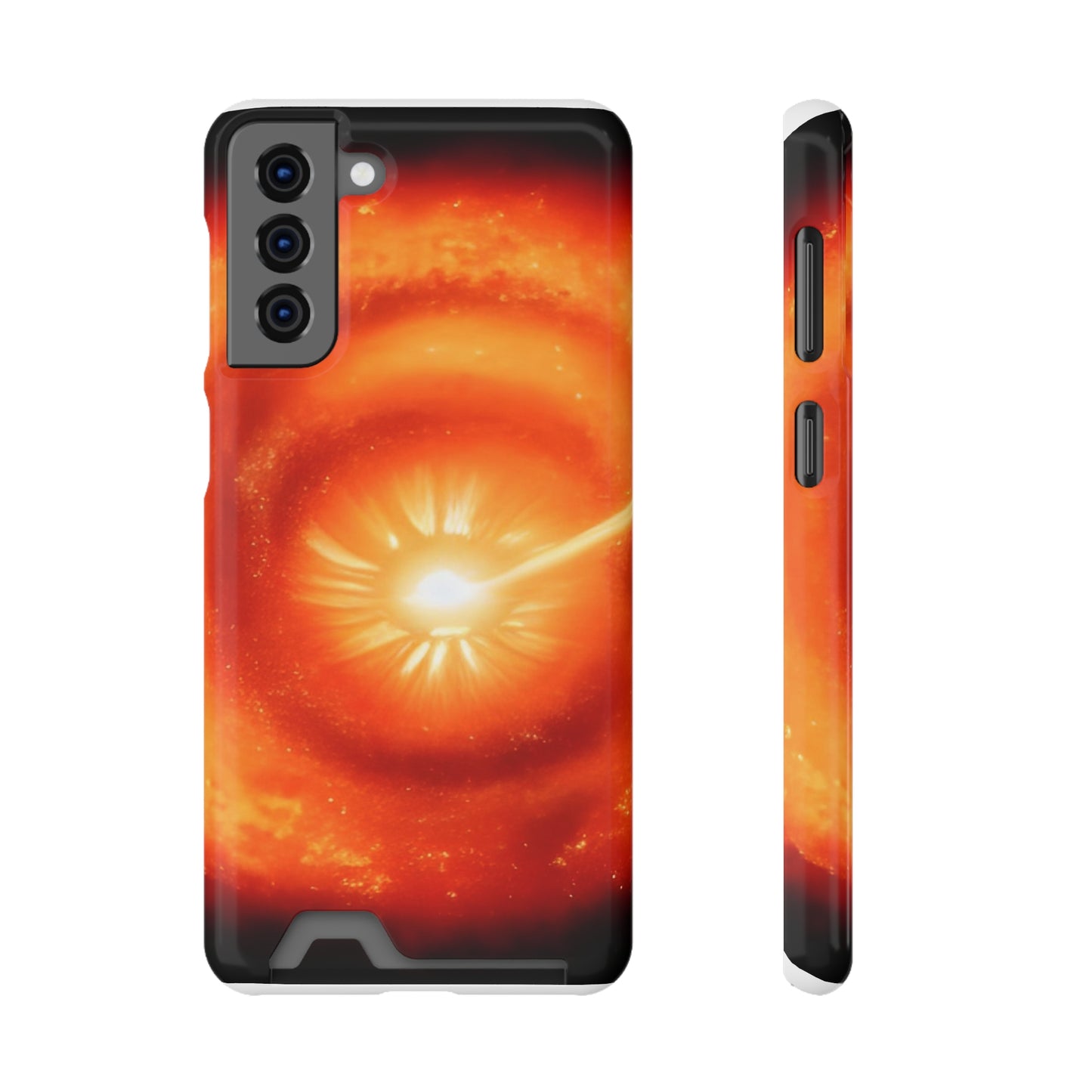 Neon Phone Case with Card Holder - MagSafe, Polycarbonate