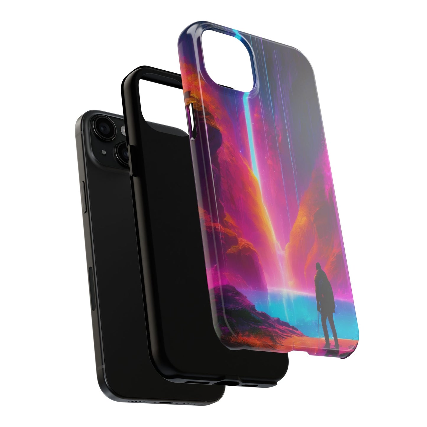 Tough Phone Case with TPU & PC Shell – Shockproof for iPhone/Samsung