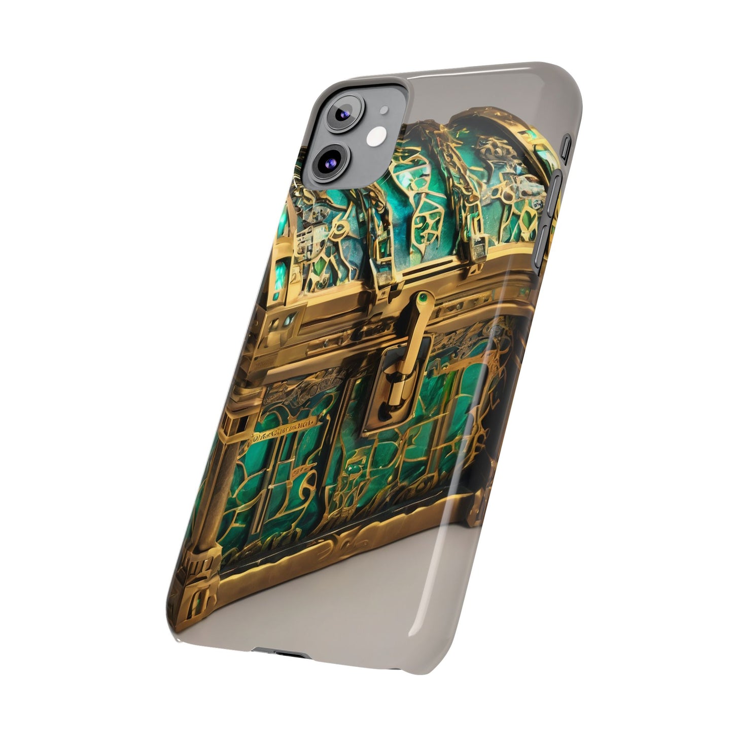 iPhone 16 Slim Phone Case: Glossy Lexan, Ultra-Slim