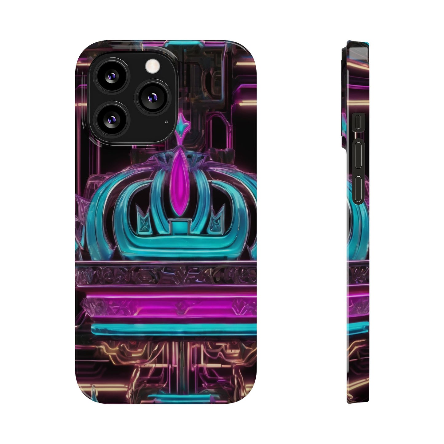 Slim Phone Case for iPhone 16 - Glossy, Lightweight, Impact-Resistant