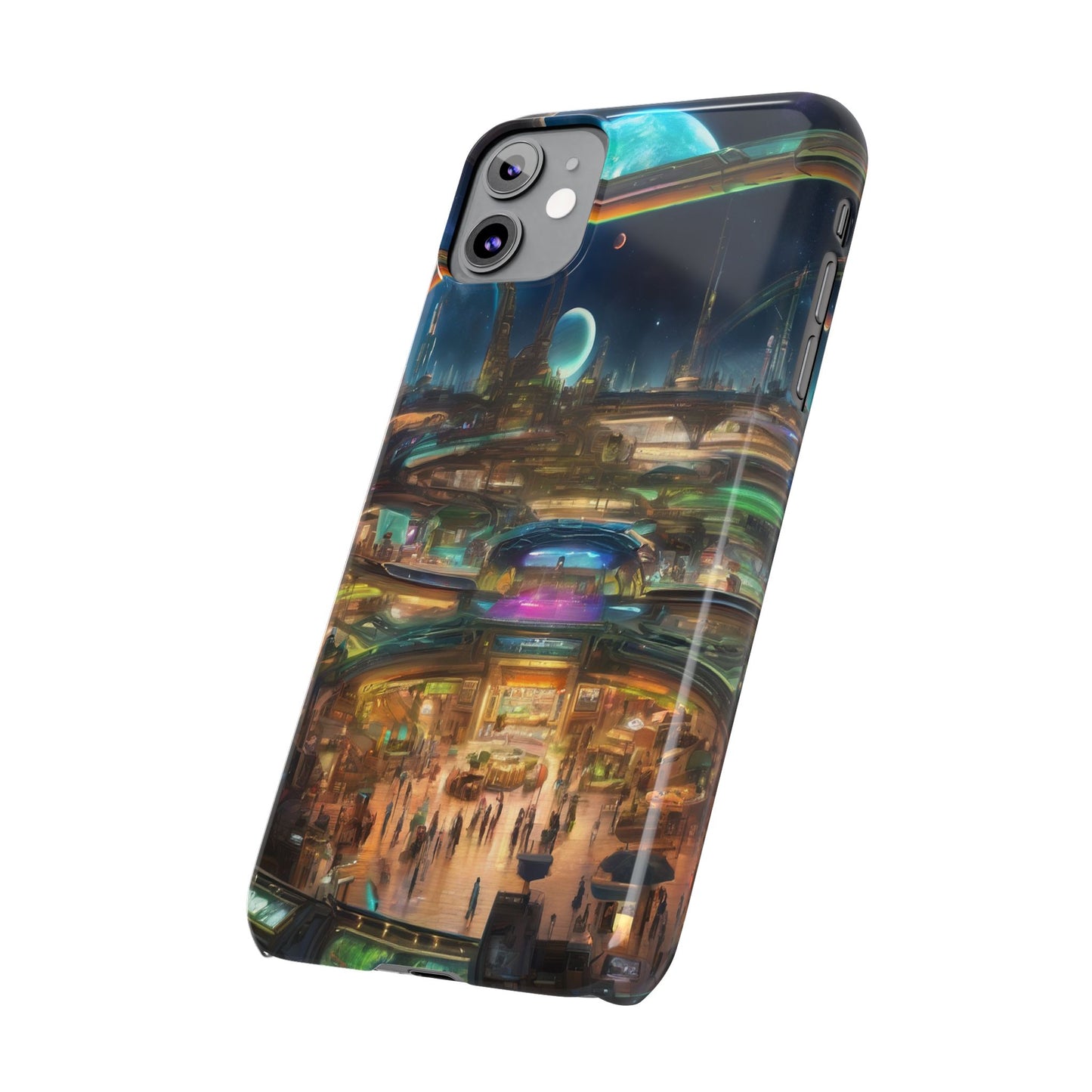 Ultra-Slim Lexan Phone Case for iPhone 16 – Glossy Finish