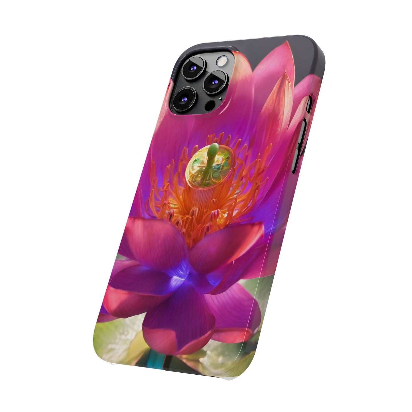 Slim Phone Case for iPhone 16 - Glossy Lexan, Ultra-Thin