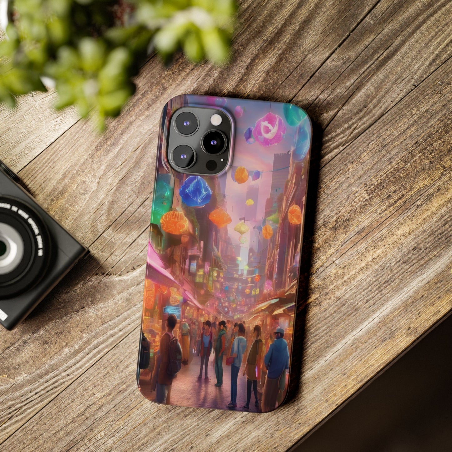 Ultra-Slim Glossy iPhone 16 Phone Case