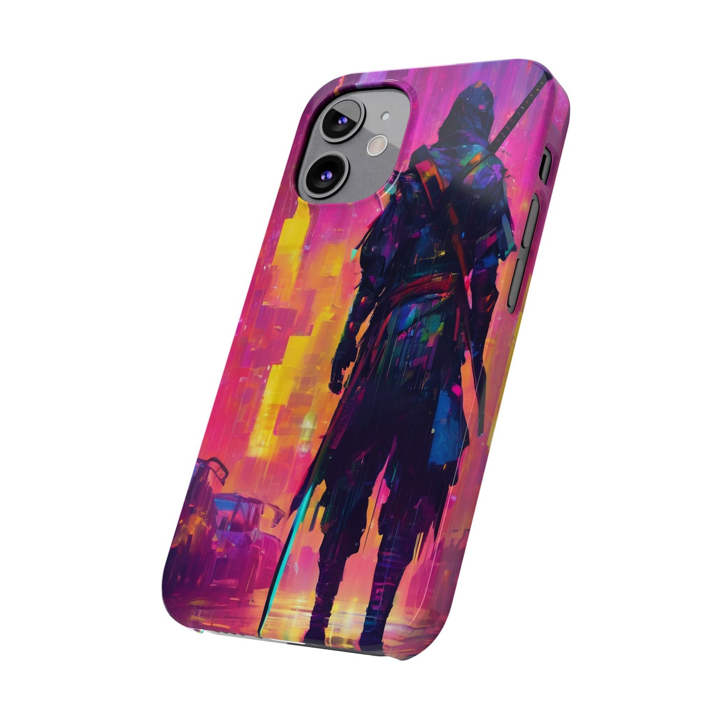 Neon Slim Phone Case for iPhone 16 - Glossy Lexan Finish