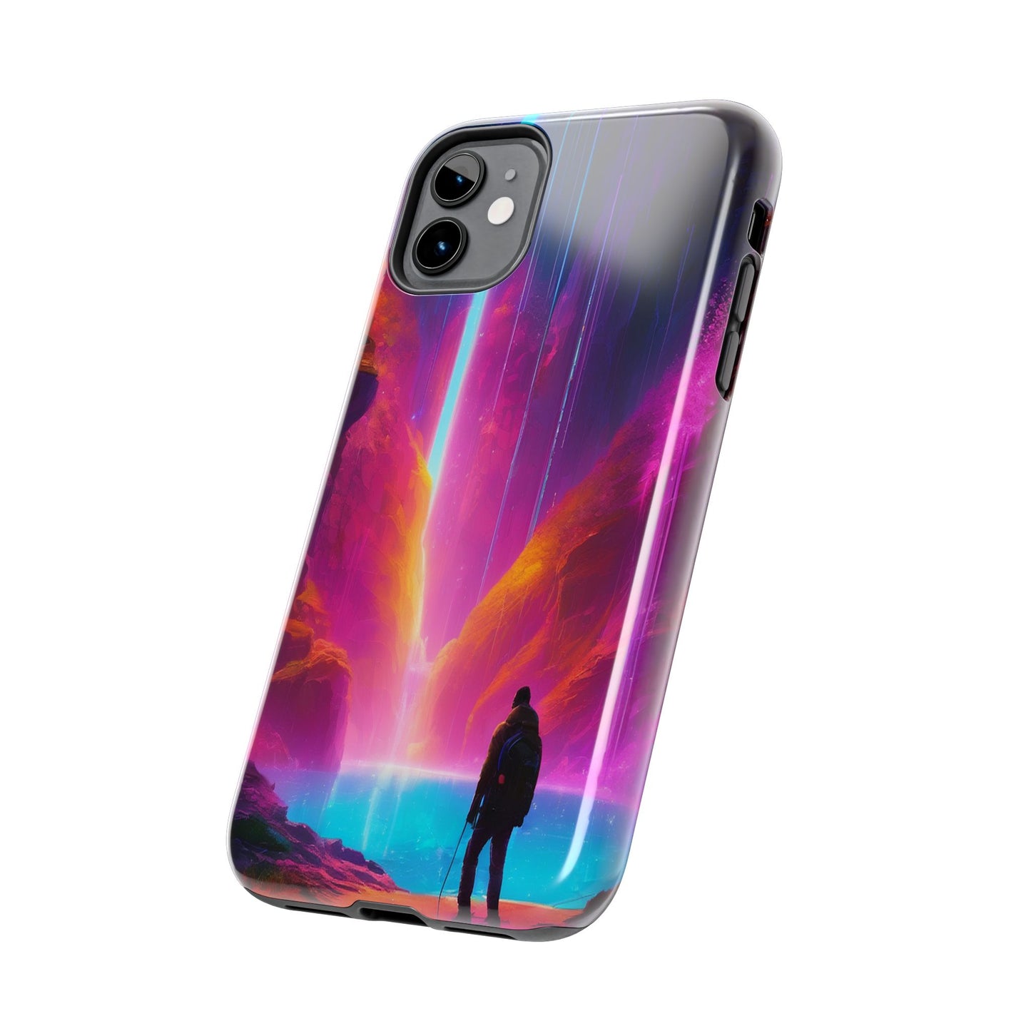 Tough Phone Case with TPU & PC Shell – Shockproof for iPhone/Samsung