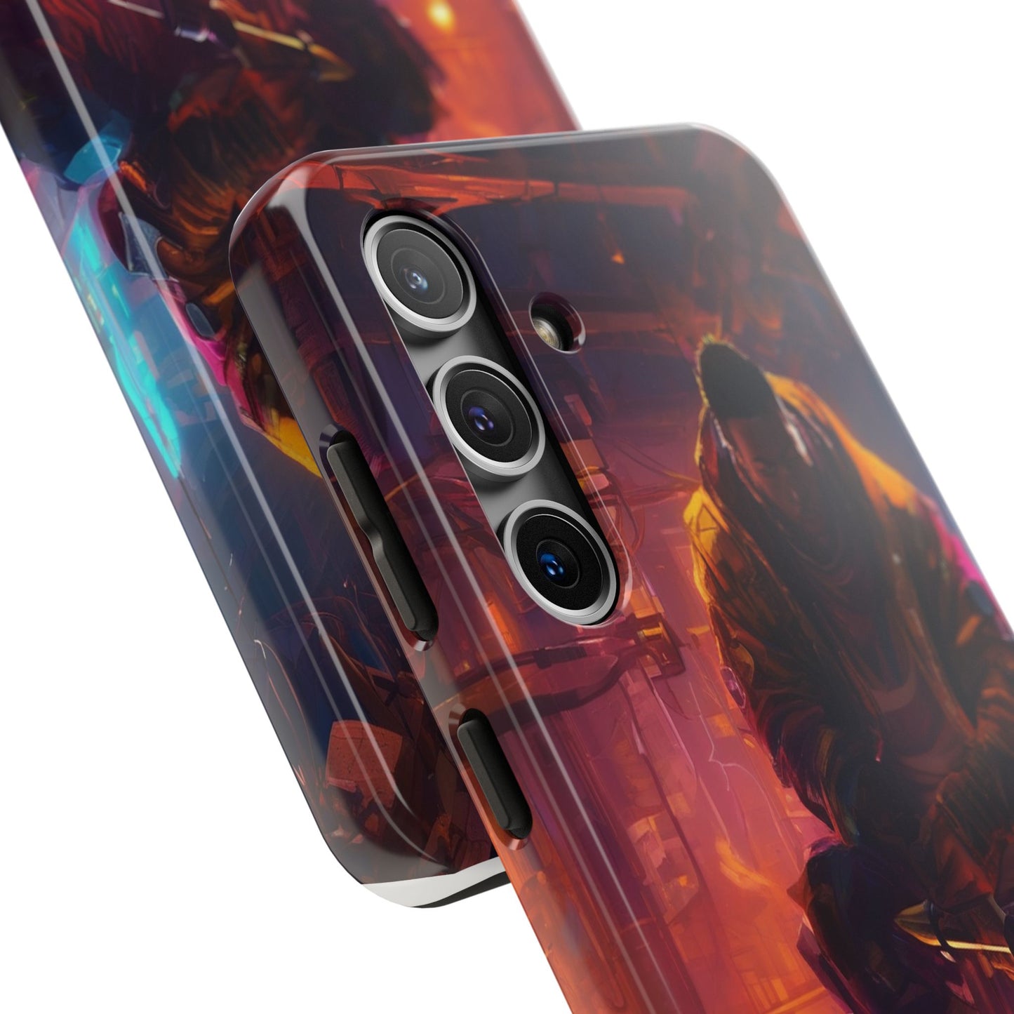 Tough Phone Case - Shockproof TPU & PC Shell for iPhone & Samsung