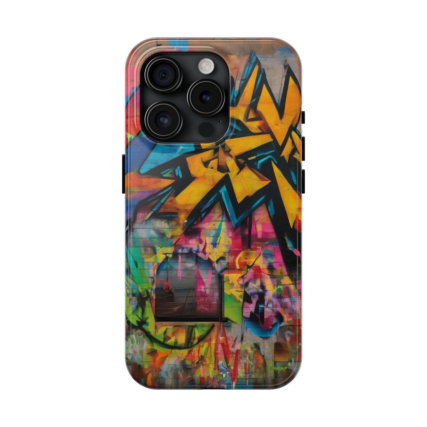 Rugged Phone Case - Impact-Resistant, Glossy Finish