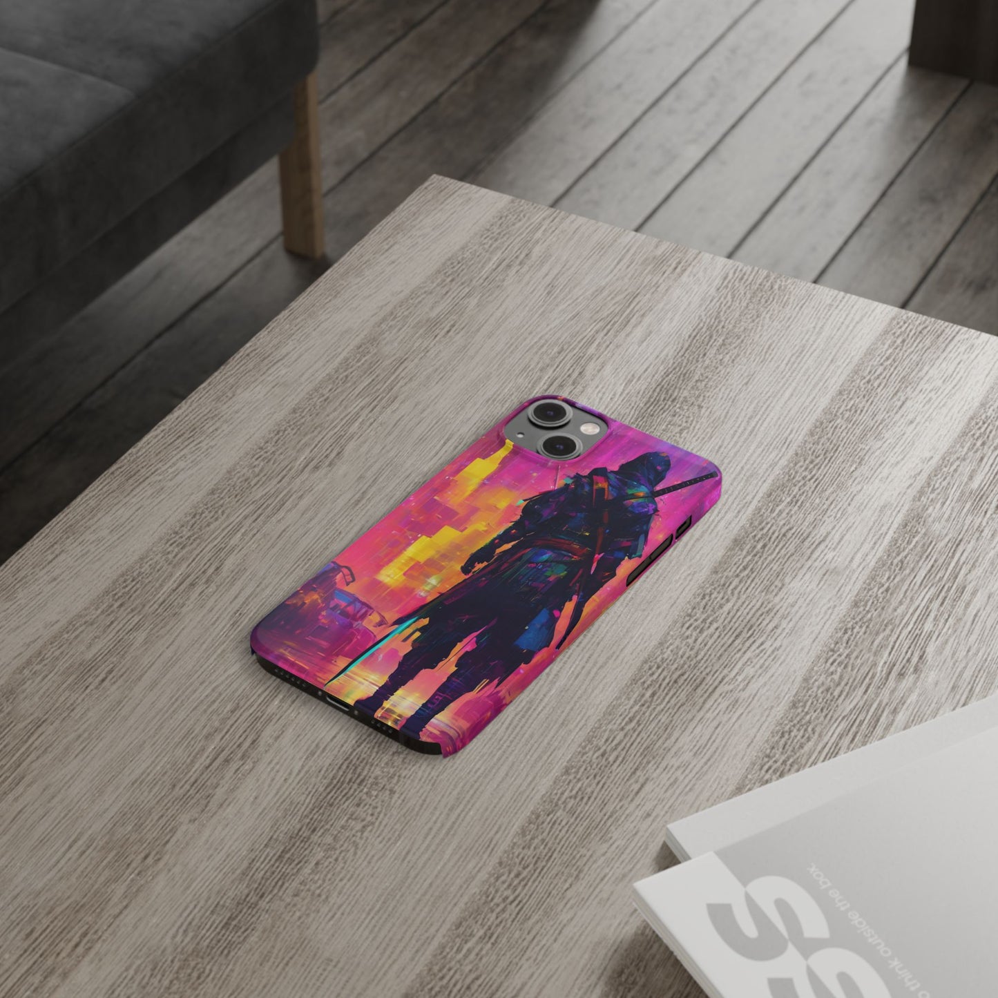 Neon Slim Phone Case for iPhone 16 - Glossy Lexan Finish