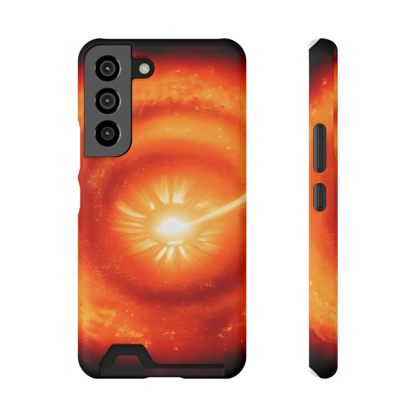 Neon Phone Case with Card Holder - MagSafe, Polycarbonate