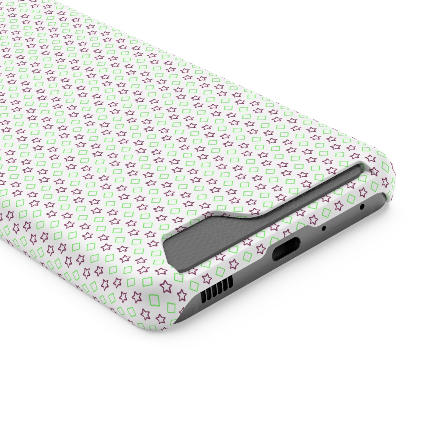 Neon Card Holder Phone Case with MagSafe - Impact-Resistant