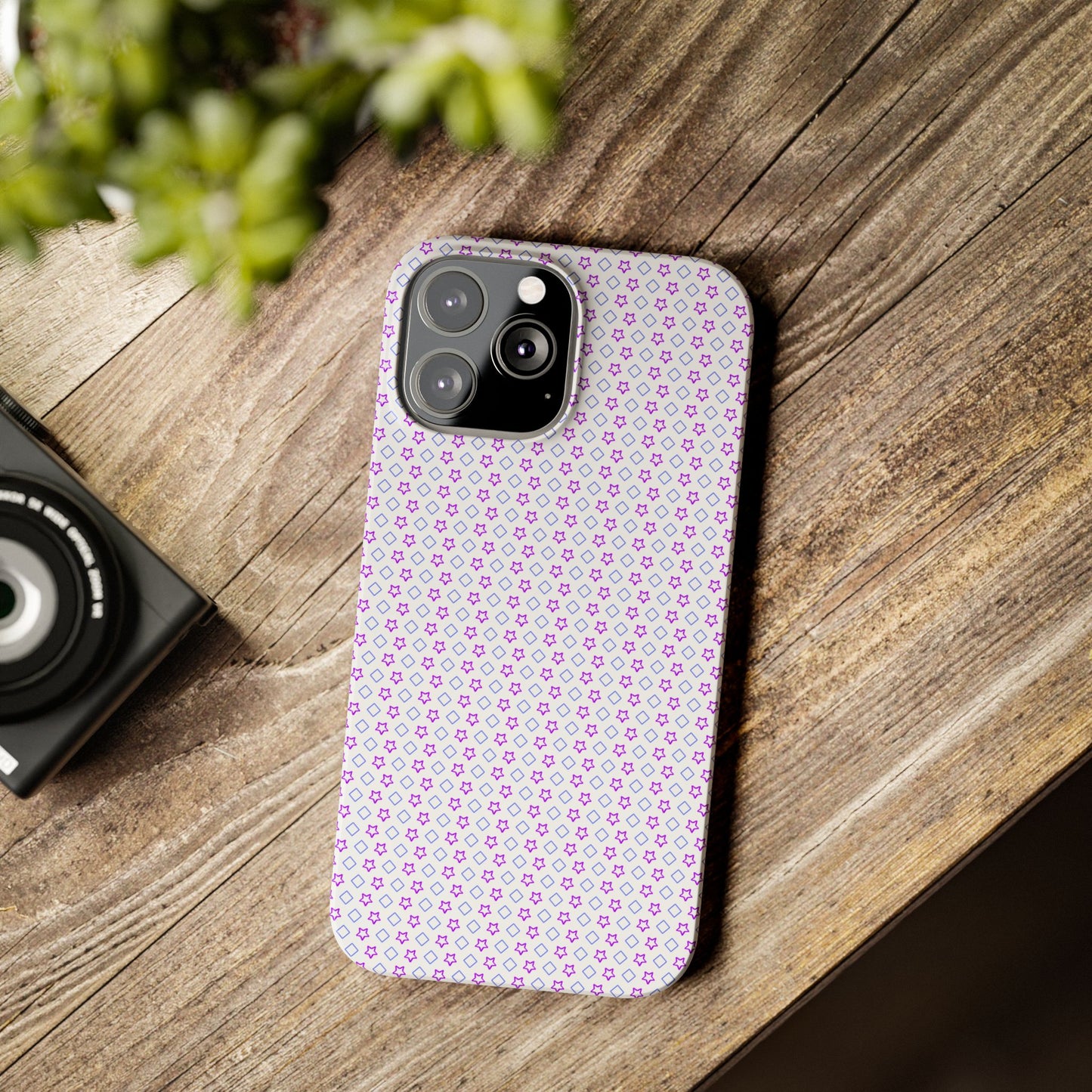 Neon Slim Phone Case for iPhone 16 - Glossy Polycarbonate