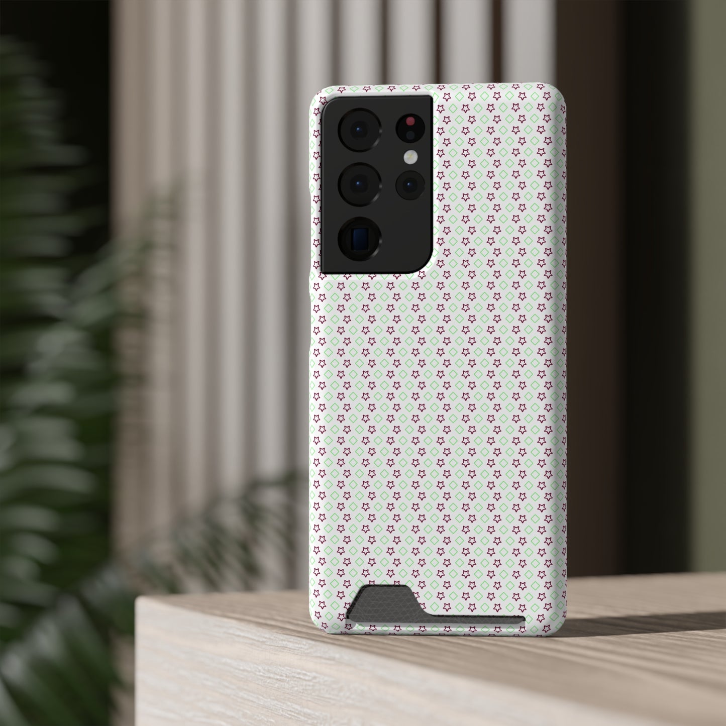 Neon Card-Holder Phone Case - Glossy/Matte Finish