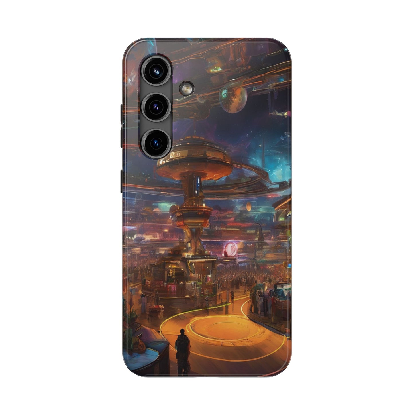 Tough Phone Case - 2-Piece Impact-Resistant Glossy Shield