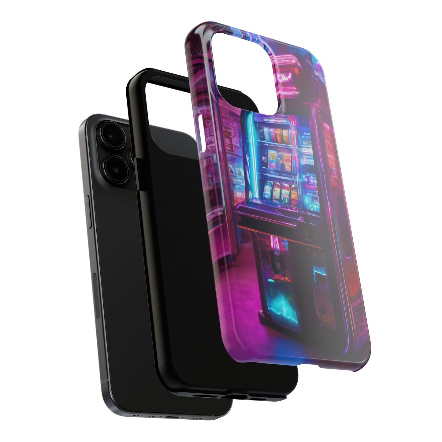 Tough Phone Case with TPU Shell - Impact-Resistant, Glossy Finish