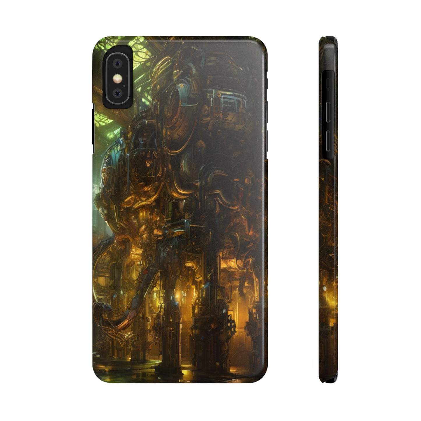 Slim Phone Case for iPhone 16 - Glossy Ultra-Thin Polycarbonate