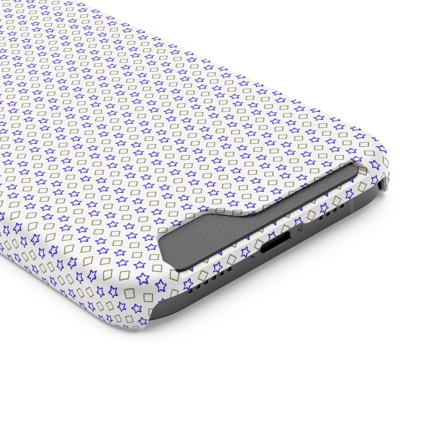 Phone Case with Card Holder – Clear Polycarbonate