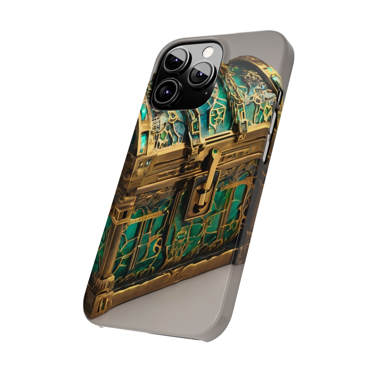 iPhone 16 Slim Phone Case: Glossy Lexan, Ultra-Slim