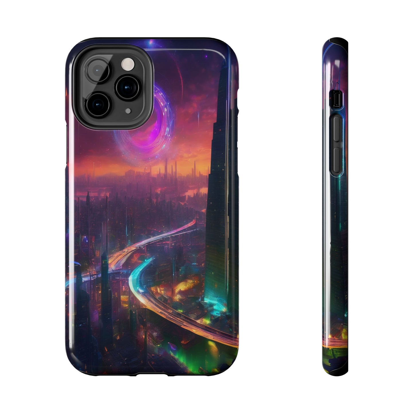 Tough Phone Case – Shockproof TPU/Polycarbonate for iPhone & Samsung