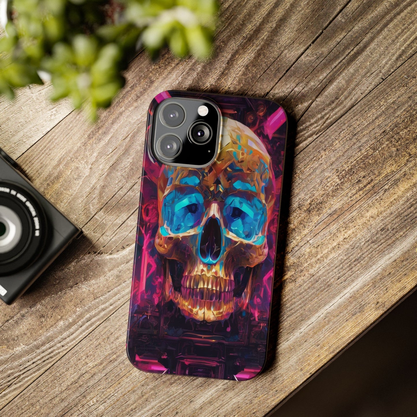 Slim Phone Case for iPhone 16 – Glossy Lexan Shield