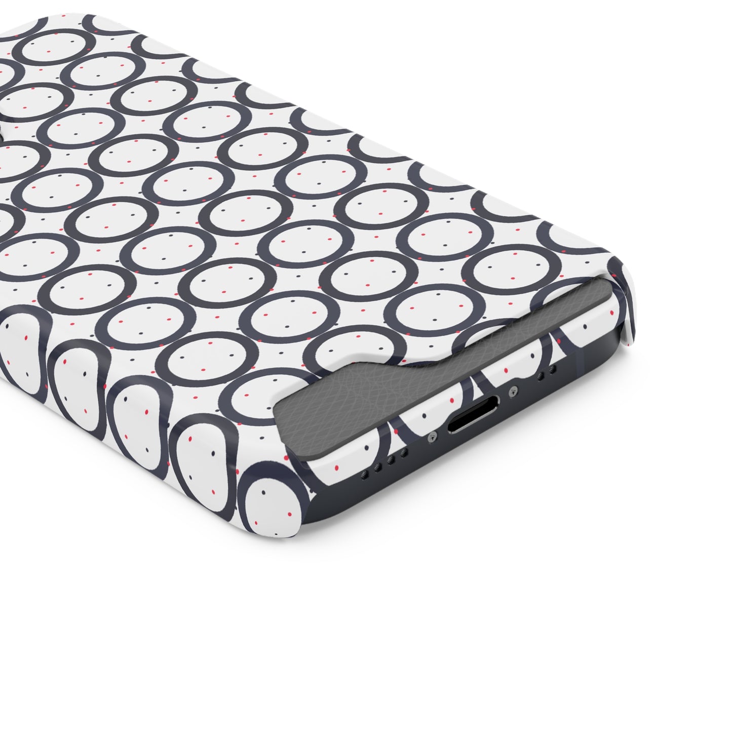 Neon Card Holder Phone Case, MagSafe, Polycarbonate