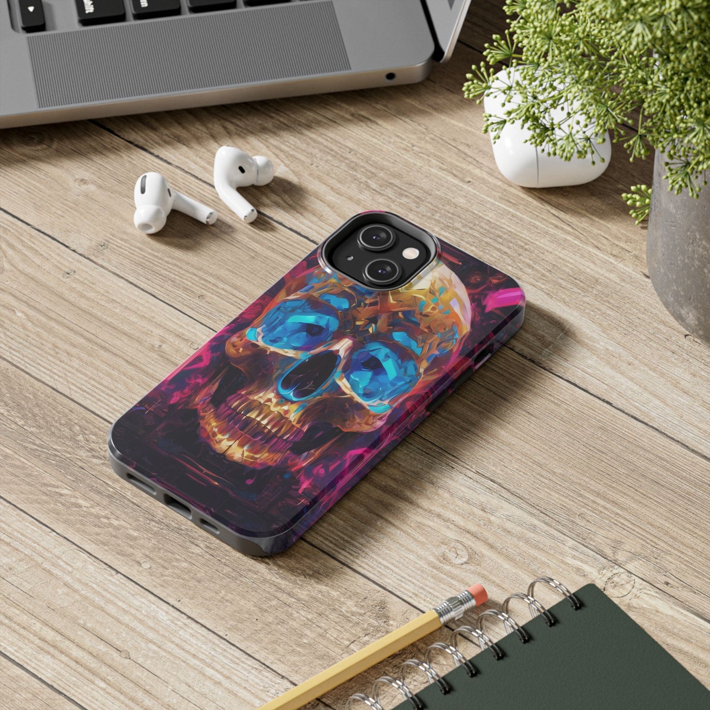 Rugged Phone Case - Impact-Resistant, Glossy Polycarbonate