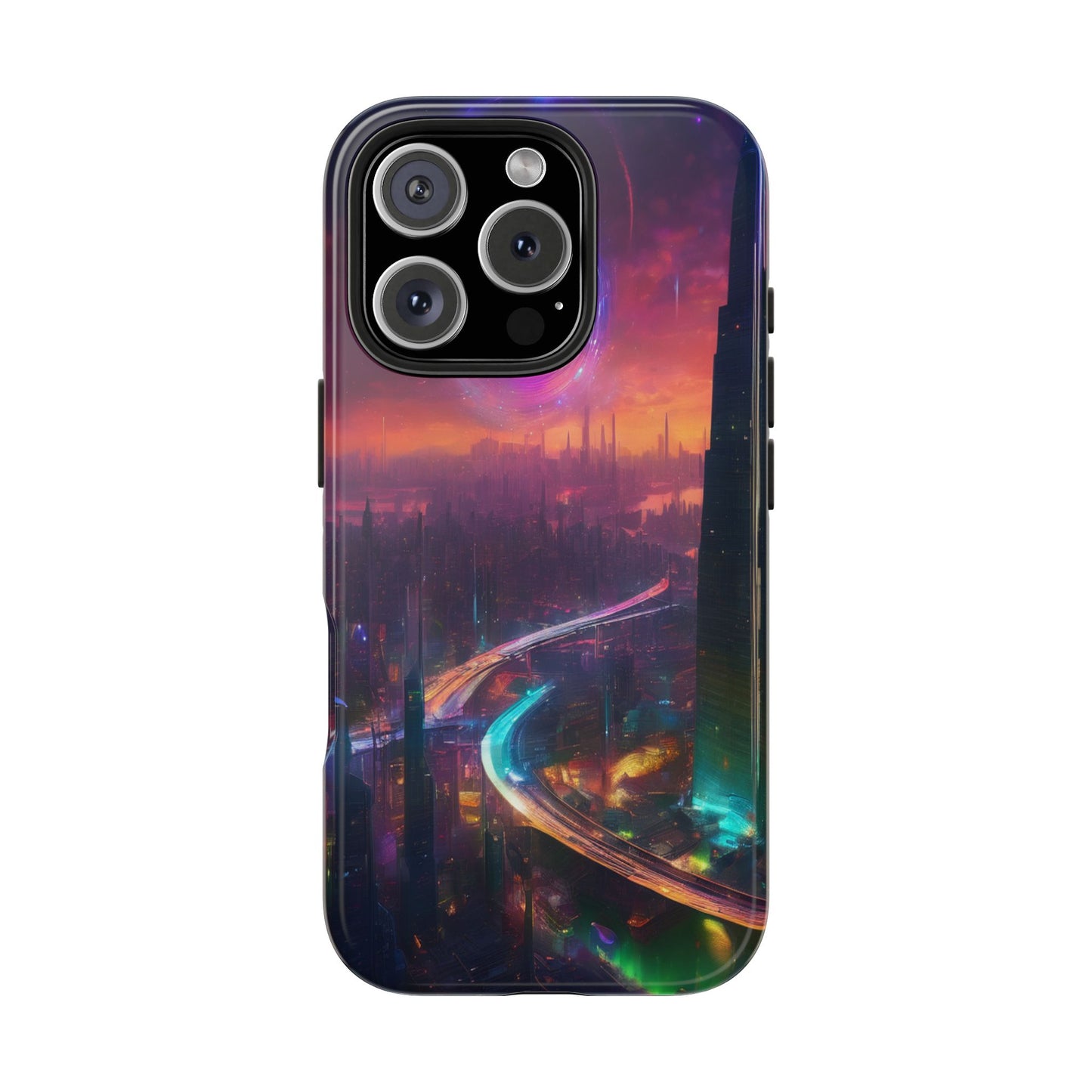 Tough Phone Case – Shockproof TPU/Polycarbonate for iPhone & Samsung