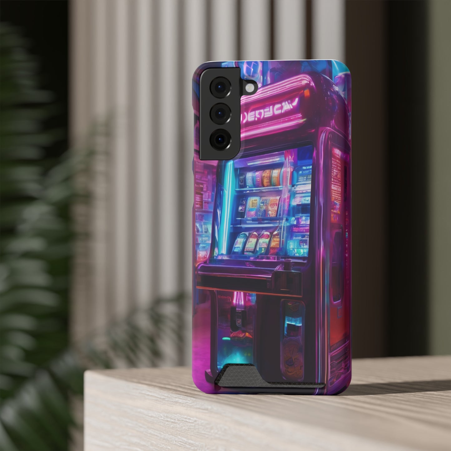 Phone Case with Card Holder – Glossy/Matte Polycarbonate
