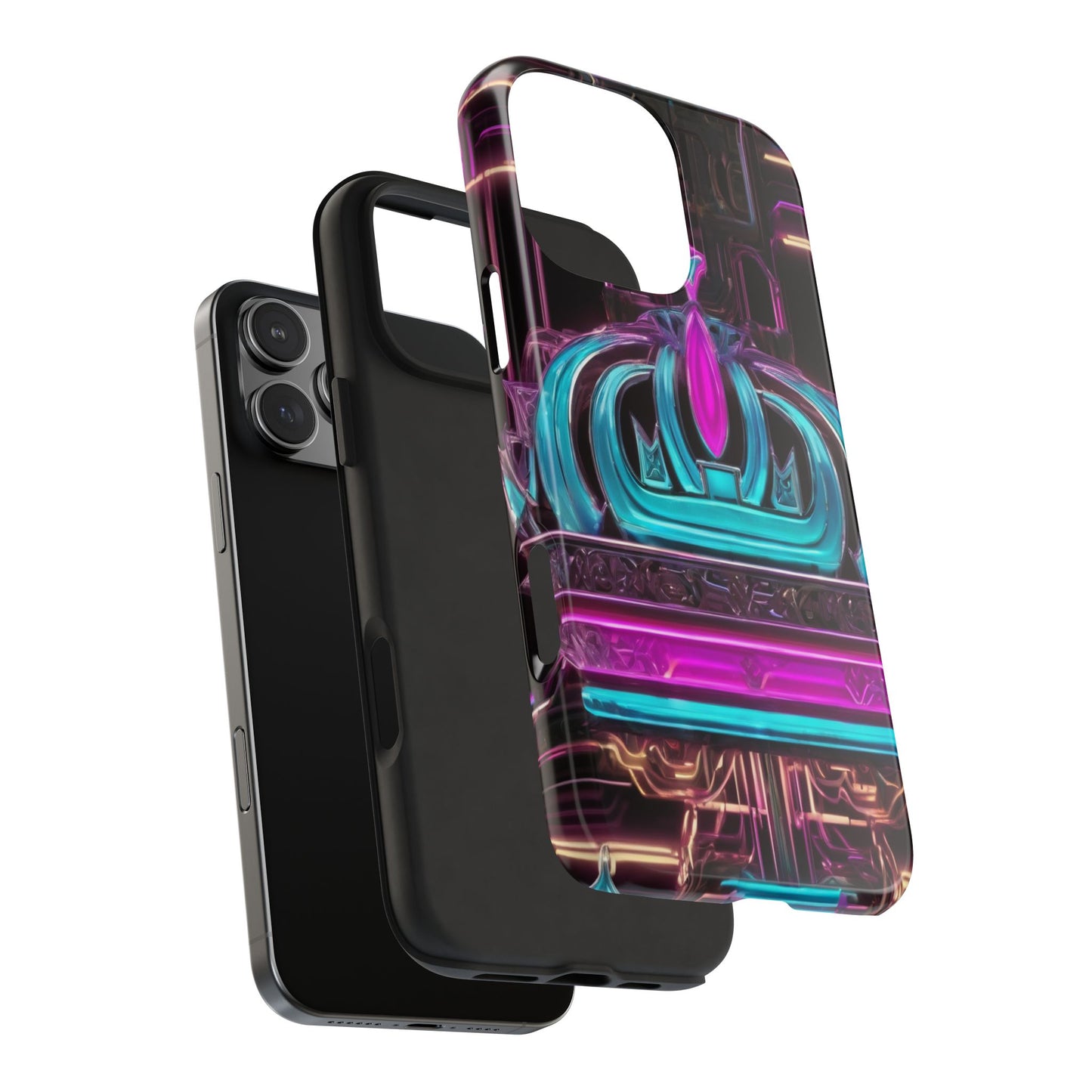 Tough Phone Case - Shockproof TPU & PC Shell, Glossy Finish