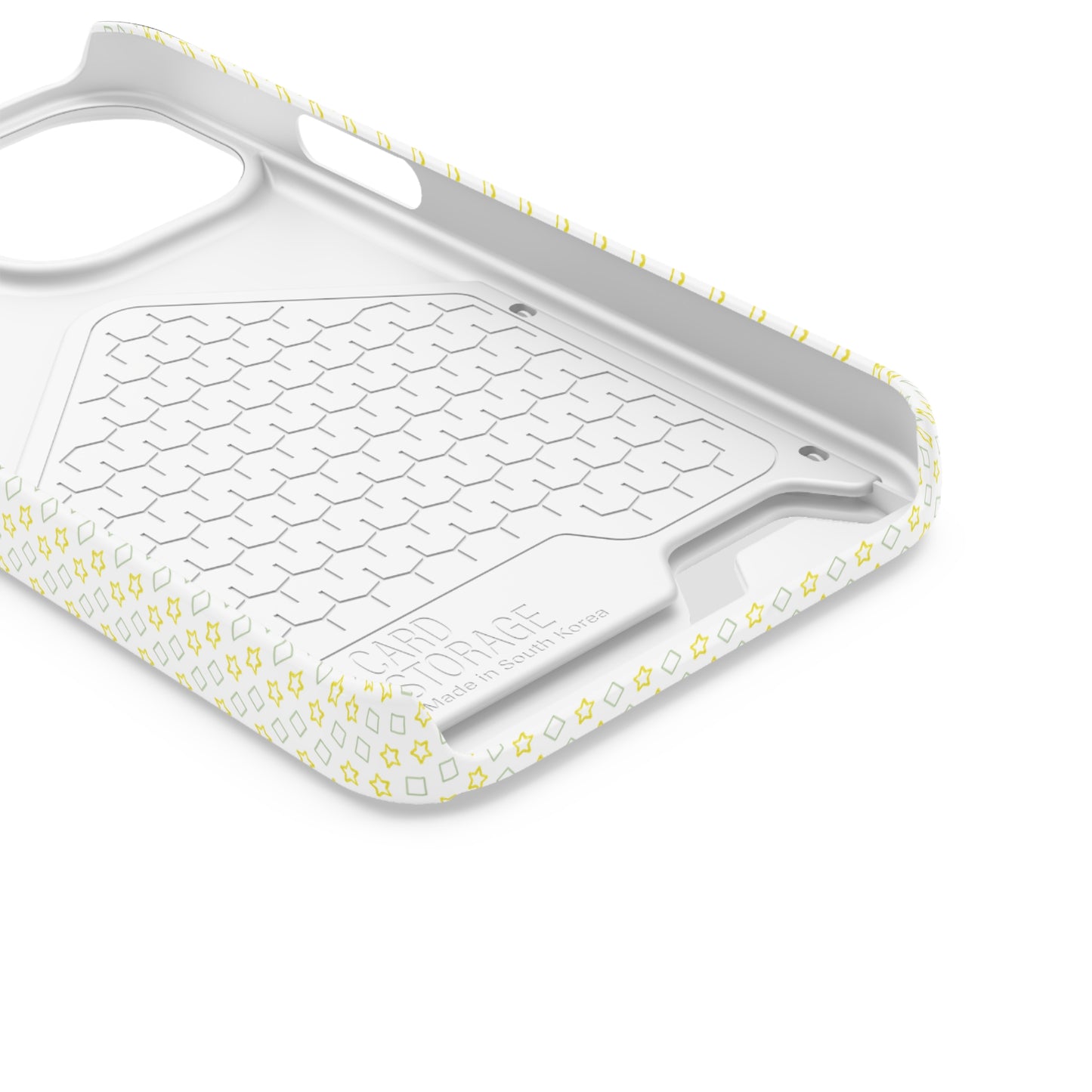 Neon Card Holder Phone Case - MagSafe, Impact-Resistant Polycarbonate