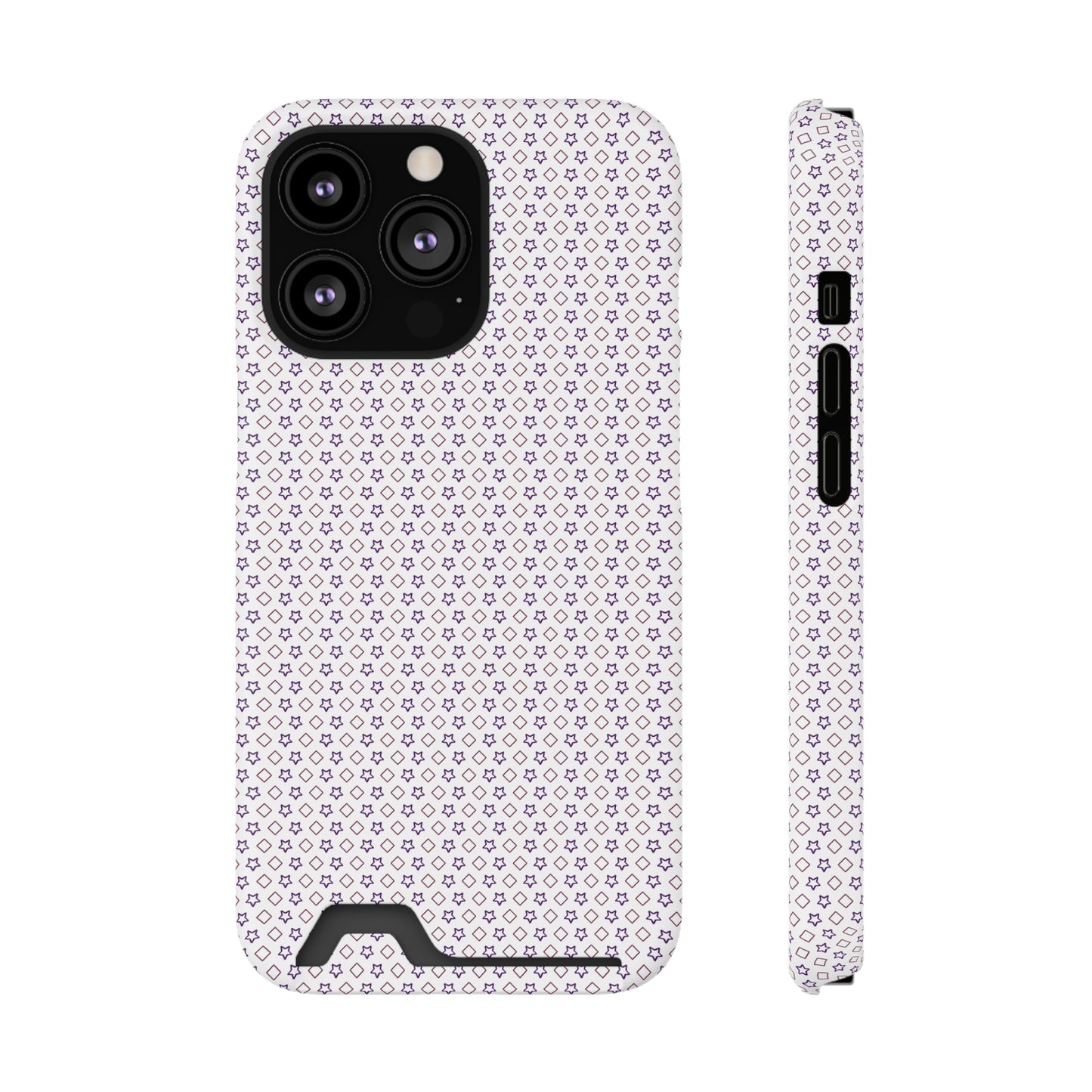 MagSafe Card Holder Phone Case - Polycarbonate, Glossy/Matte