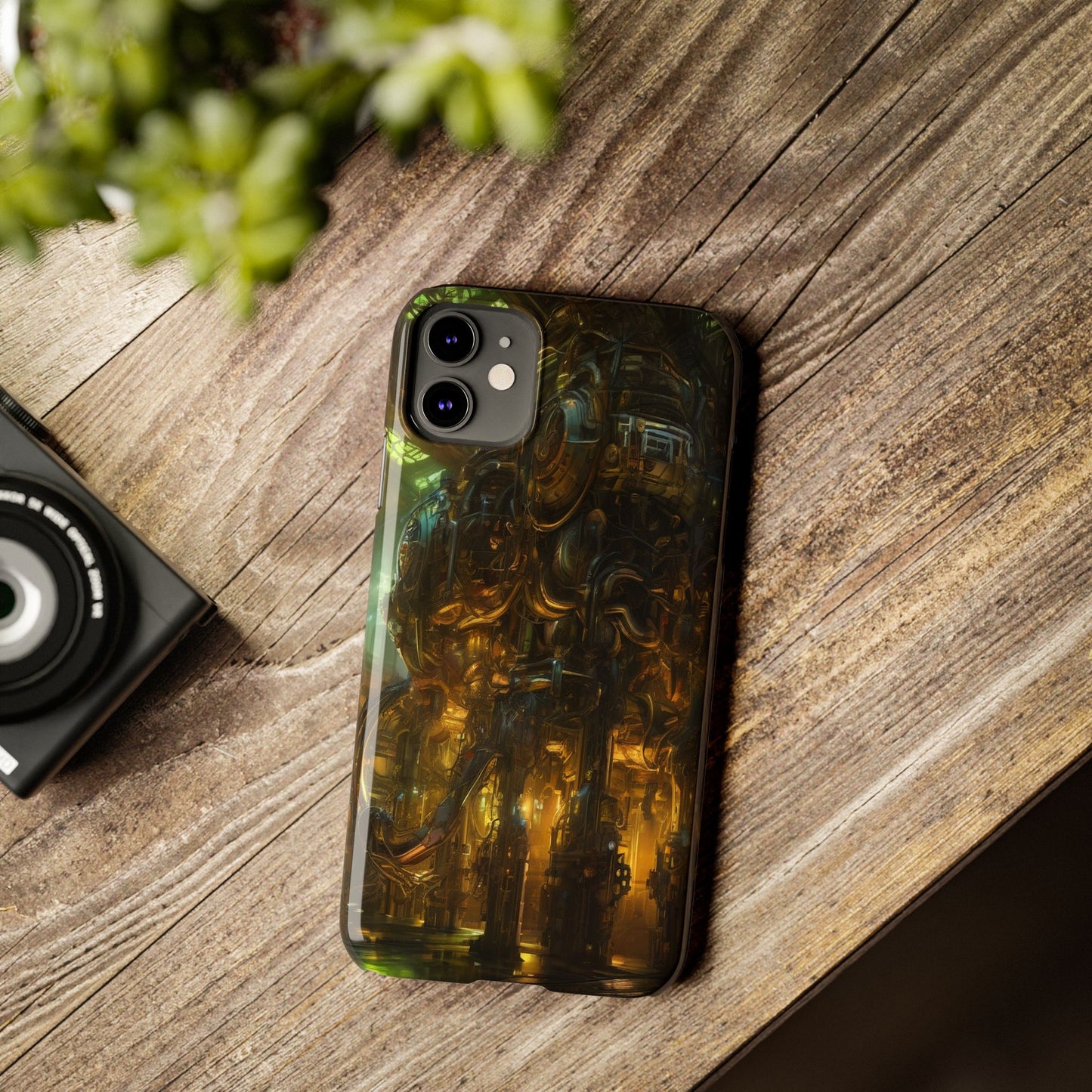 Slim Phone Case for iPhone 16 - Glossy Ultra-Thin Polycarbonate