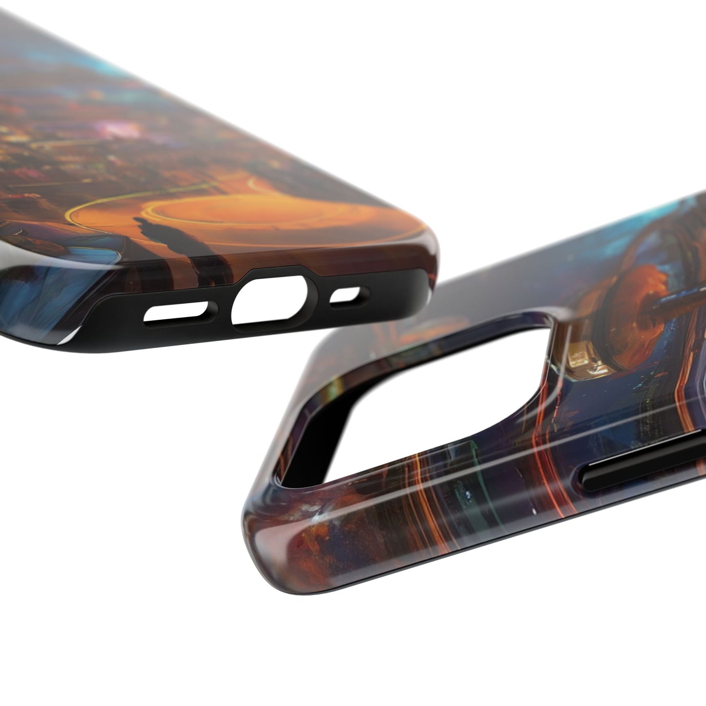 Tough Phone Case - 2-Piece Impact-Resistant Glossy Shield