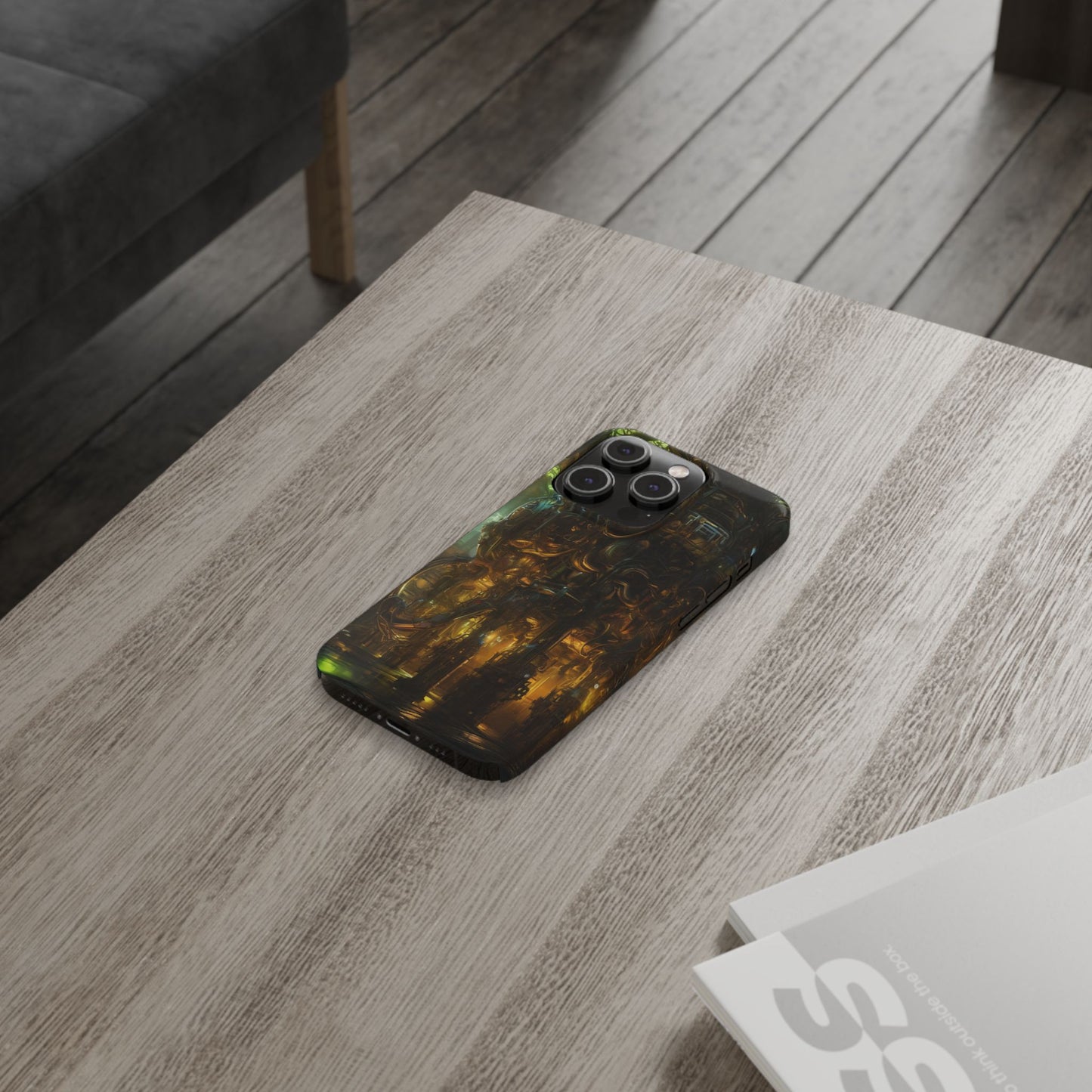 Slim Phone Case for iPhone 16 - Glossy Ultra-Thin Polycarbonate