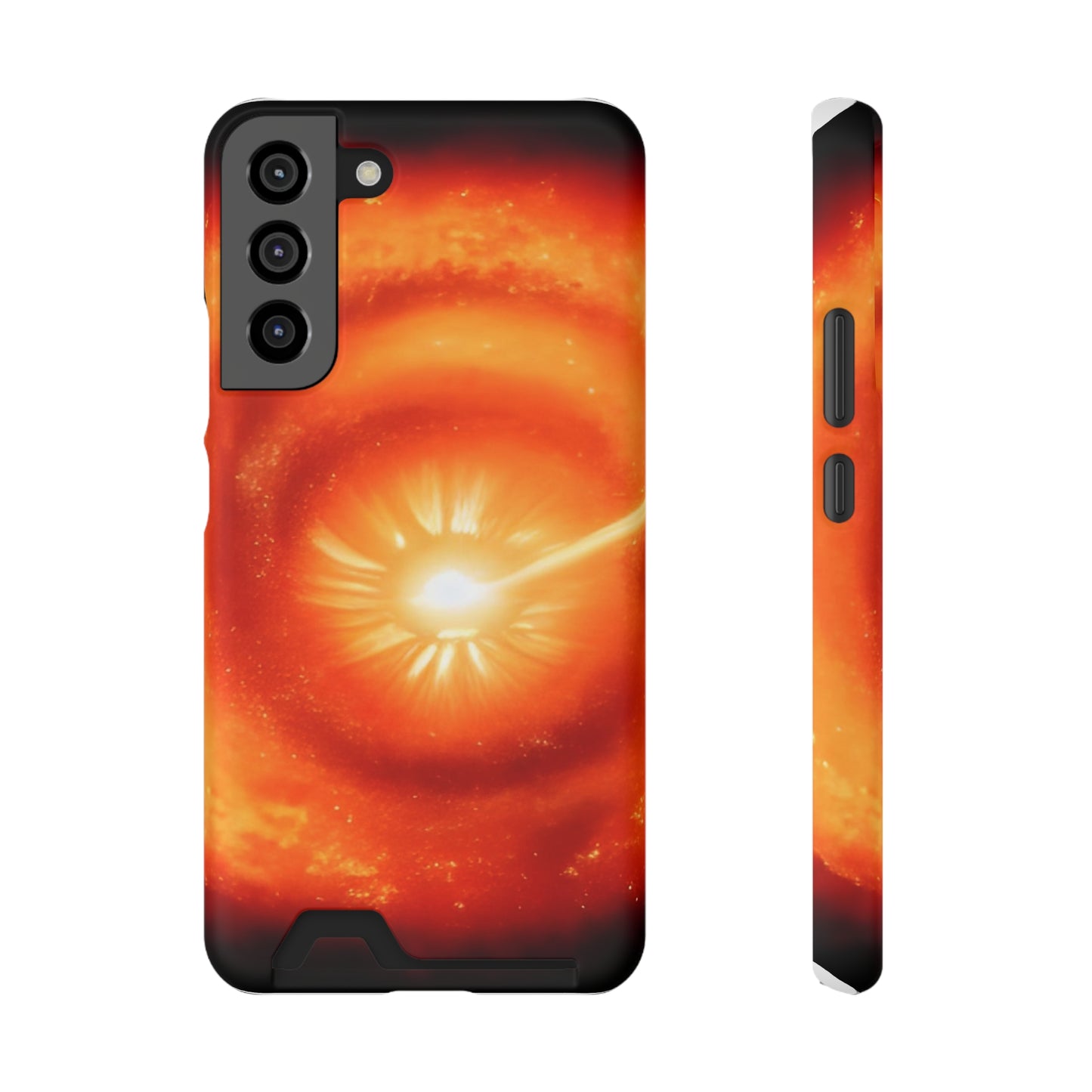 Neon Phone Case with Card Holder - MagSafe, Polycarbonate