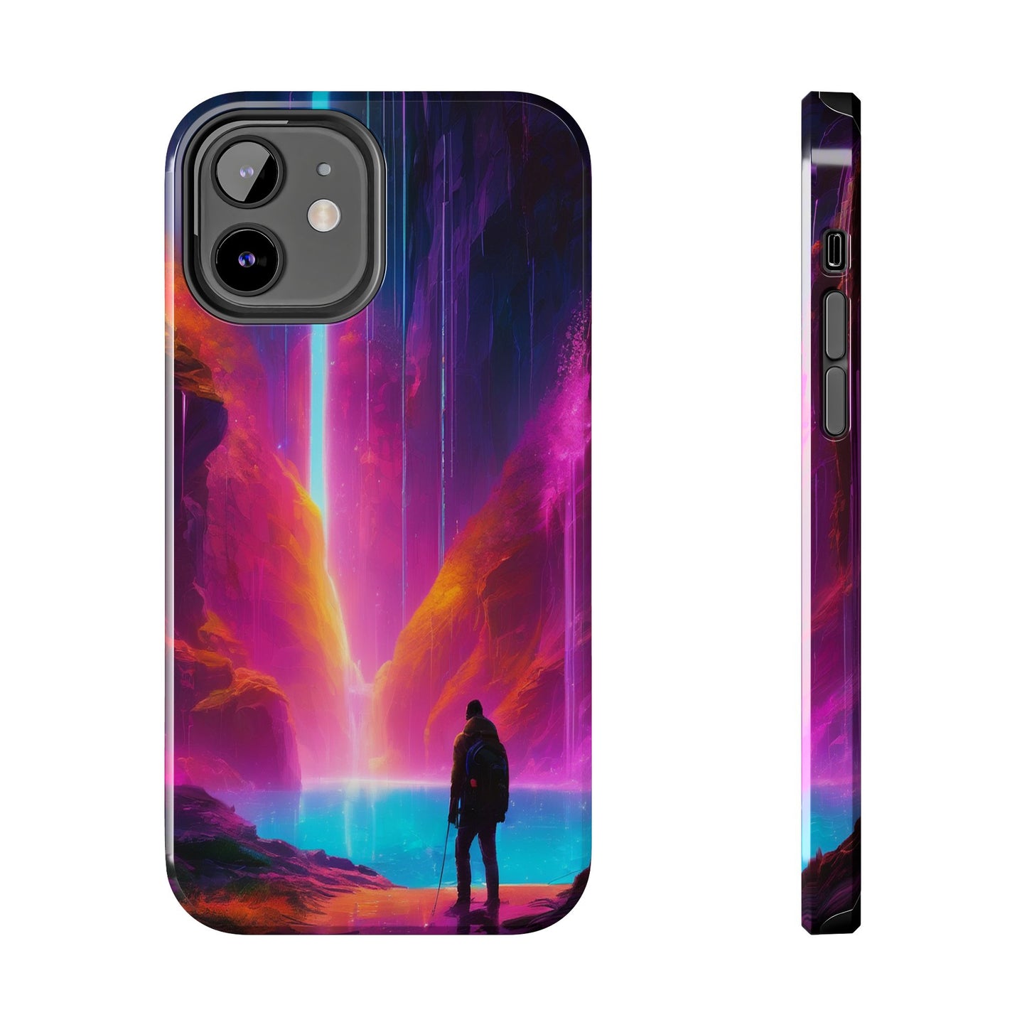 Tough Phone Case with TPU & PC Shell – Shockproof for iPhone/Samsung