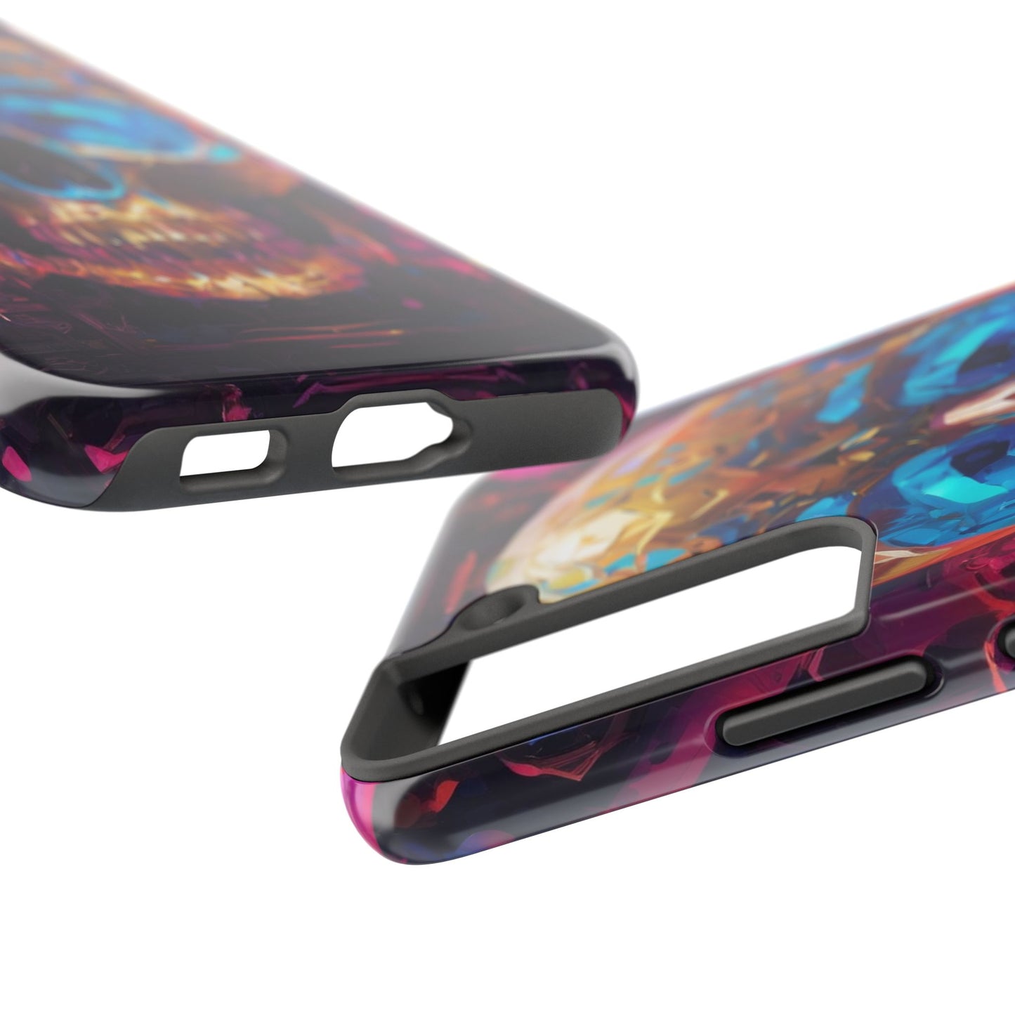 Rugged Phone Case - Impact-Resistant, Glossy Polycarbonate
