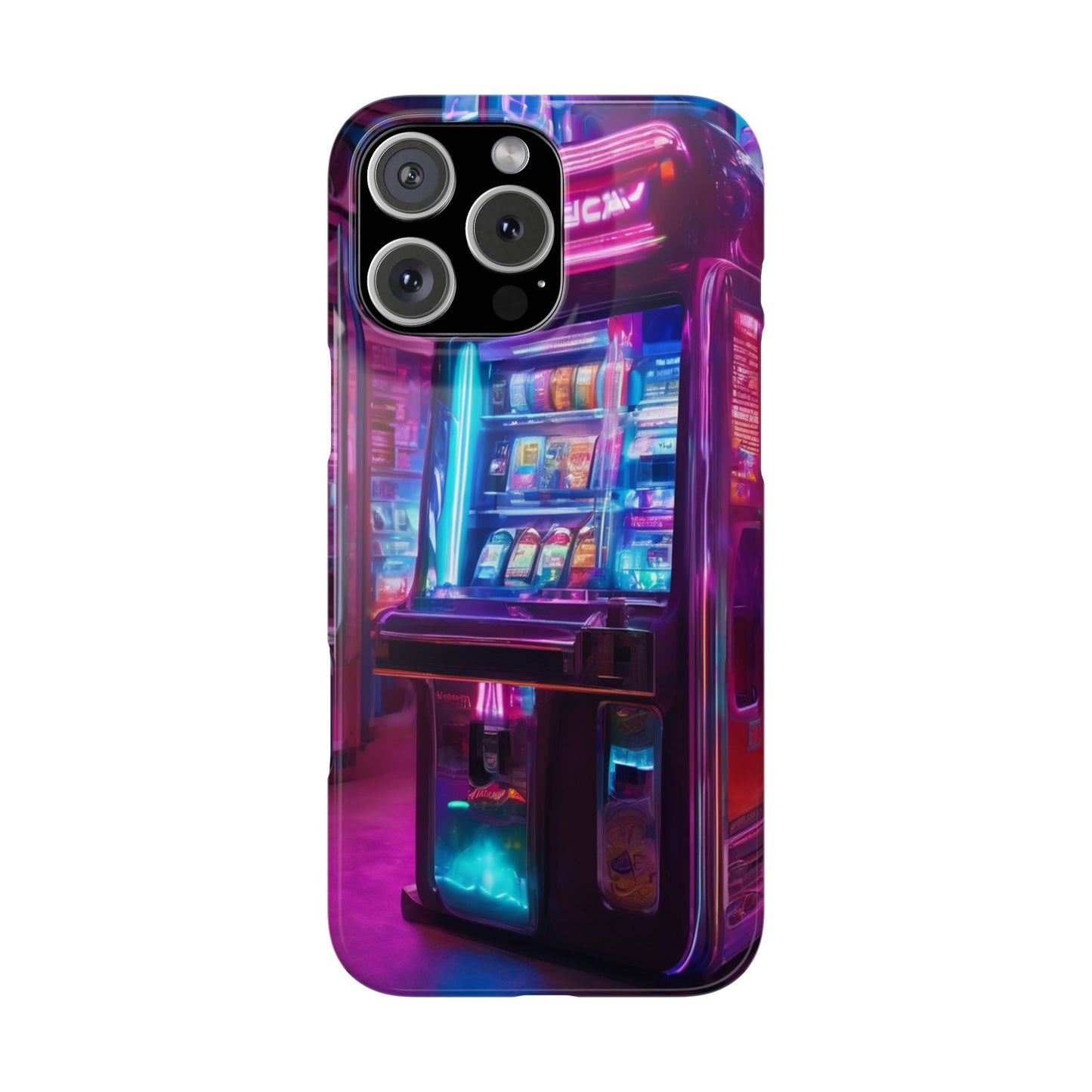 Slim Phone Case for iPhone 16 - Glossy Polycarbonate