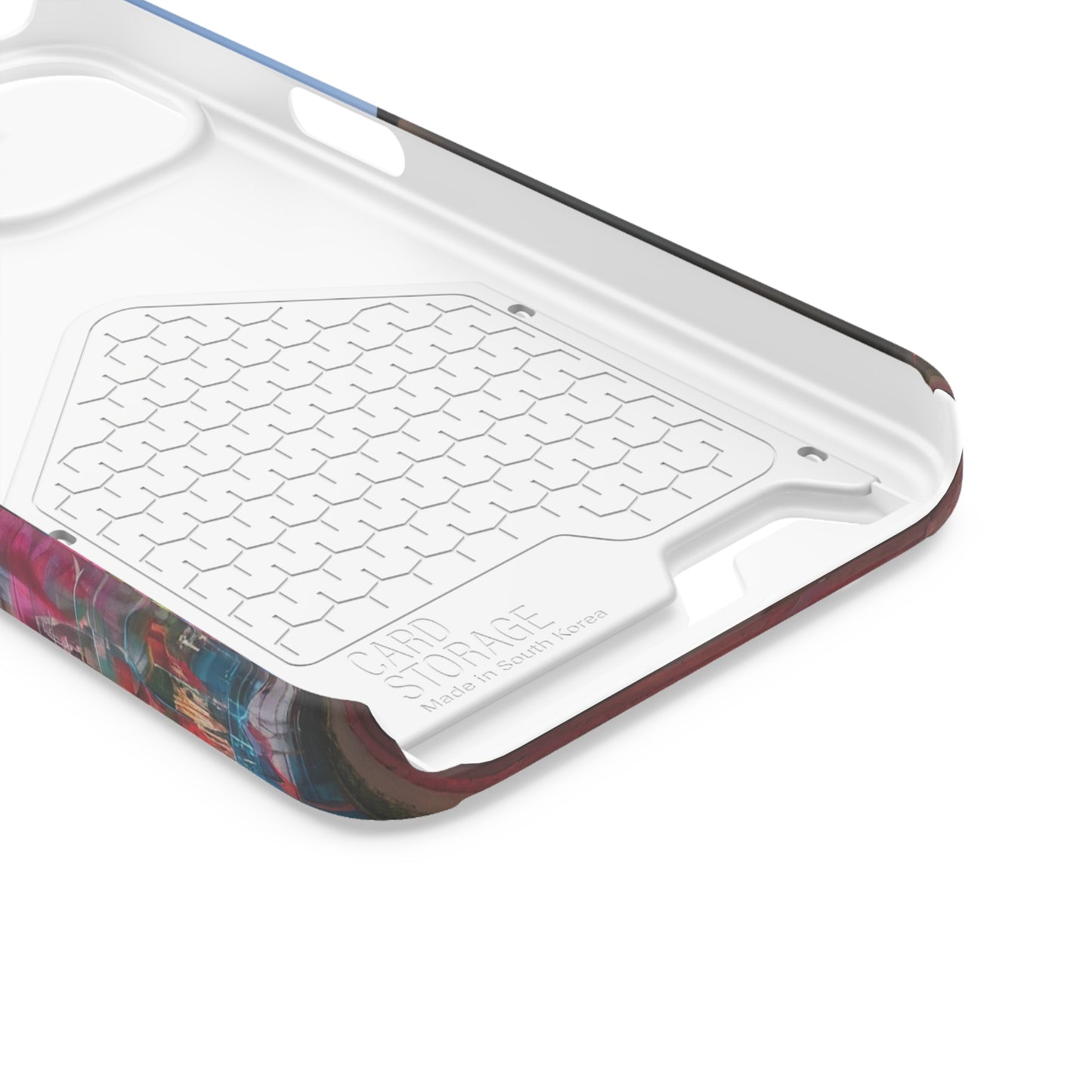 Neon Card-Holder MagSafe Phone Case for iPhone 13 & Galaxy S21/S22