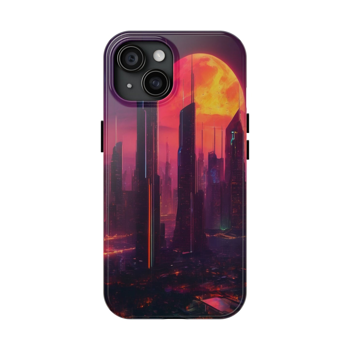 Tough Phone Case: Shockproof 2-Piece TPU/PC Shell