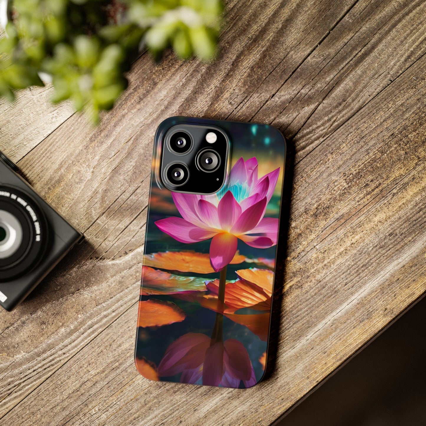 Slim Glossy Polycarbonate Phone Case for iPhone 16