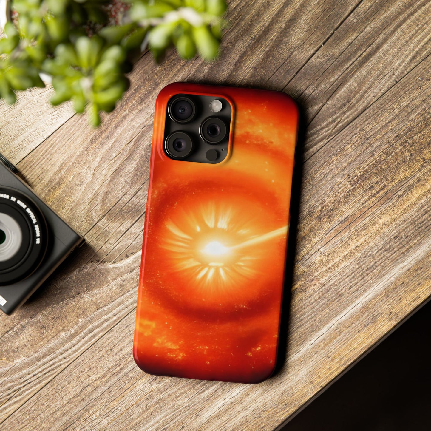 Slim Glossy Phone Case for iPhone 16 - Lexan PC