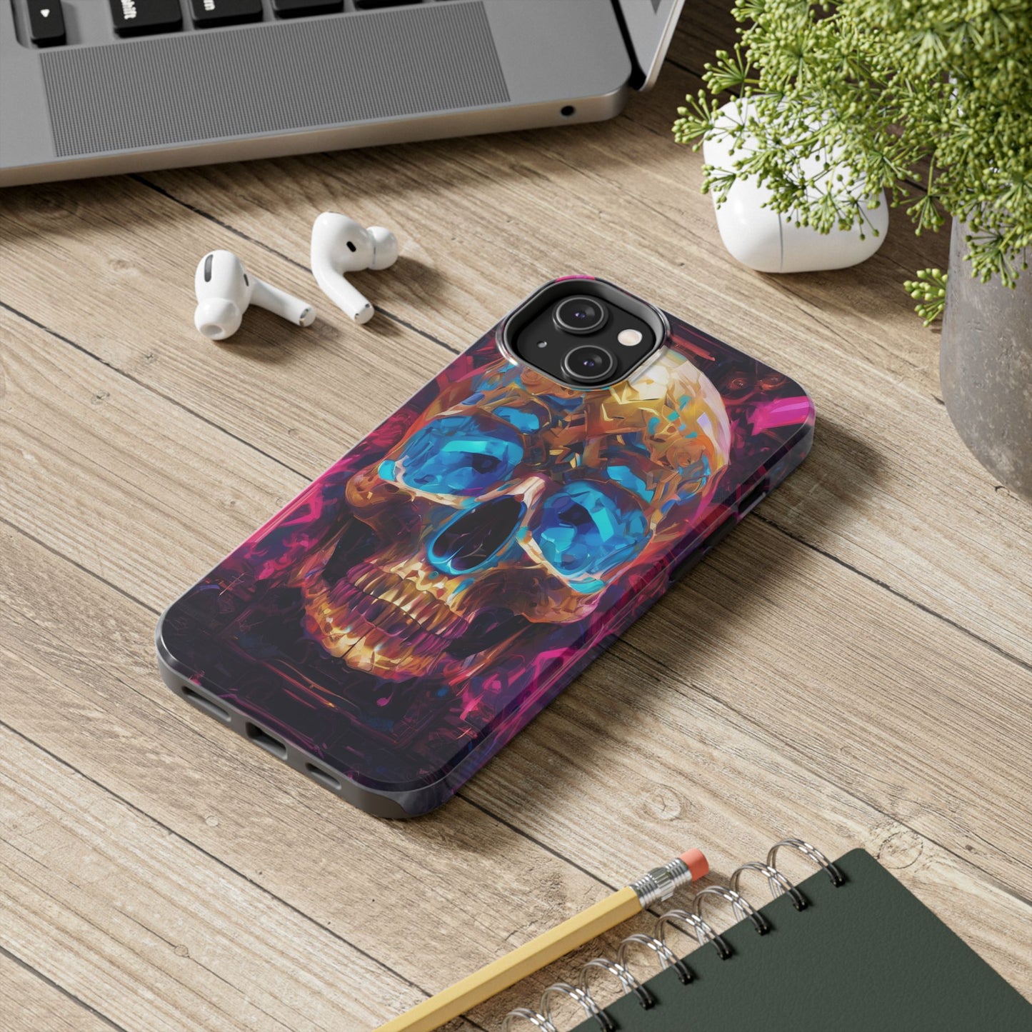 Rugged Phone Case - Impact-Resistant, Glossy Polycarbonate