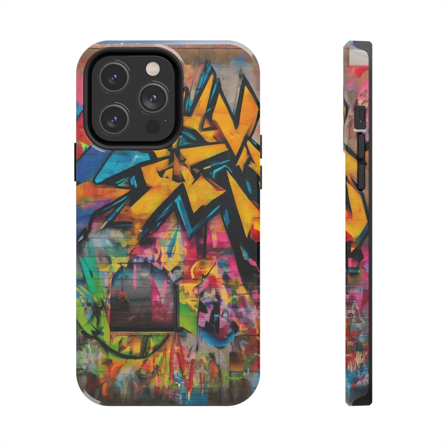 Rugged Phone Case - Impact-Resistant, Glossy Finish
