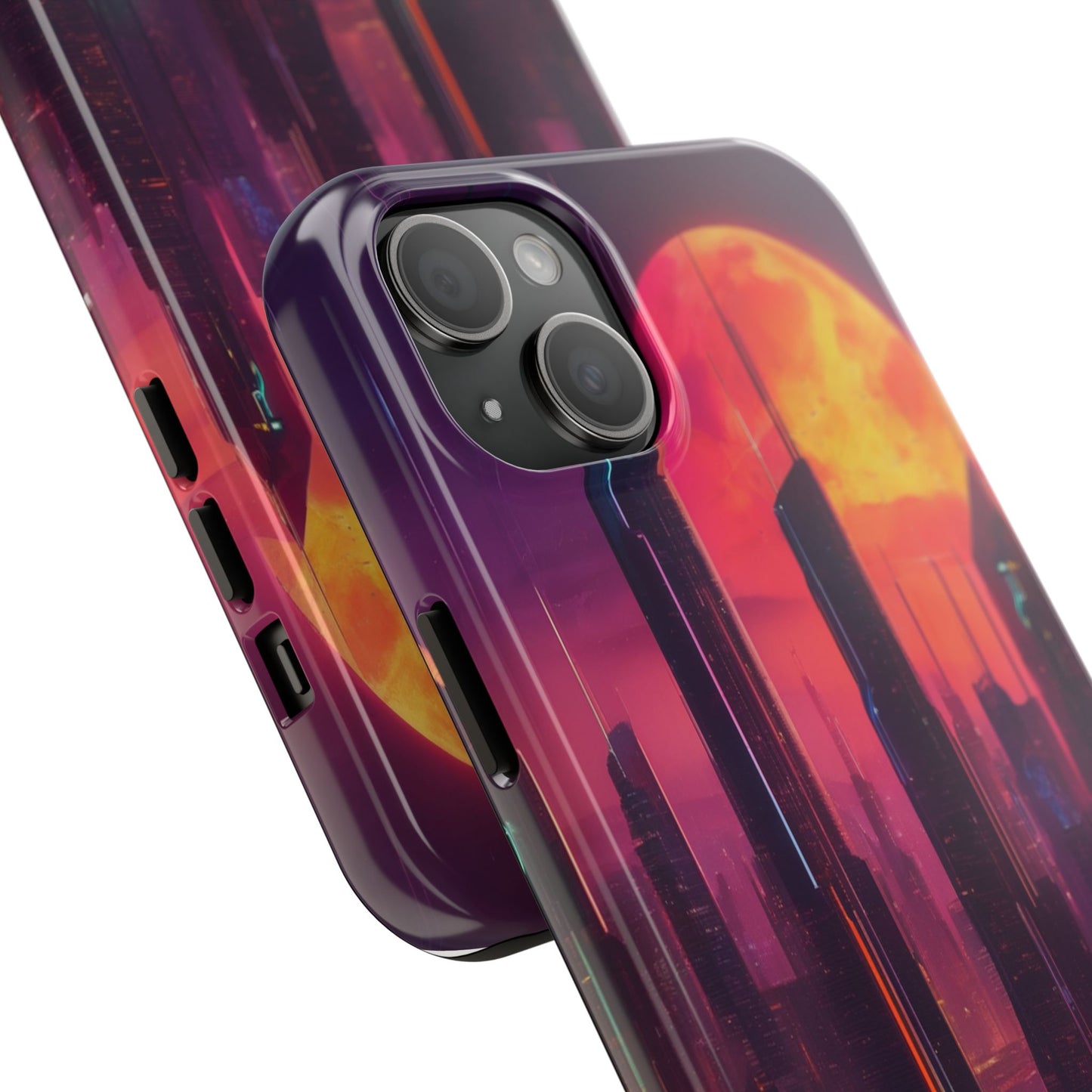 Tough Phone Case: Shockproof 2-Piece TPU/PC Shell