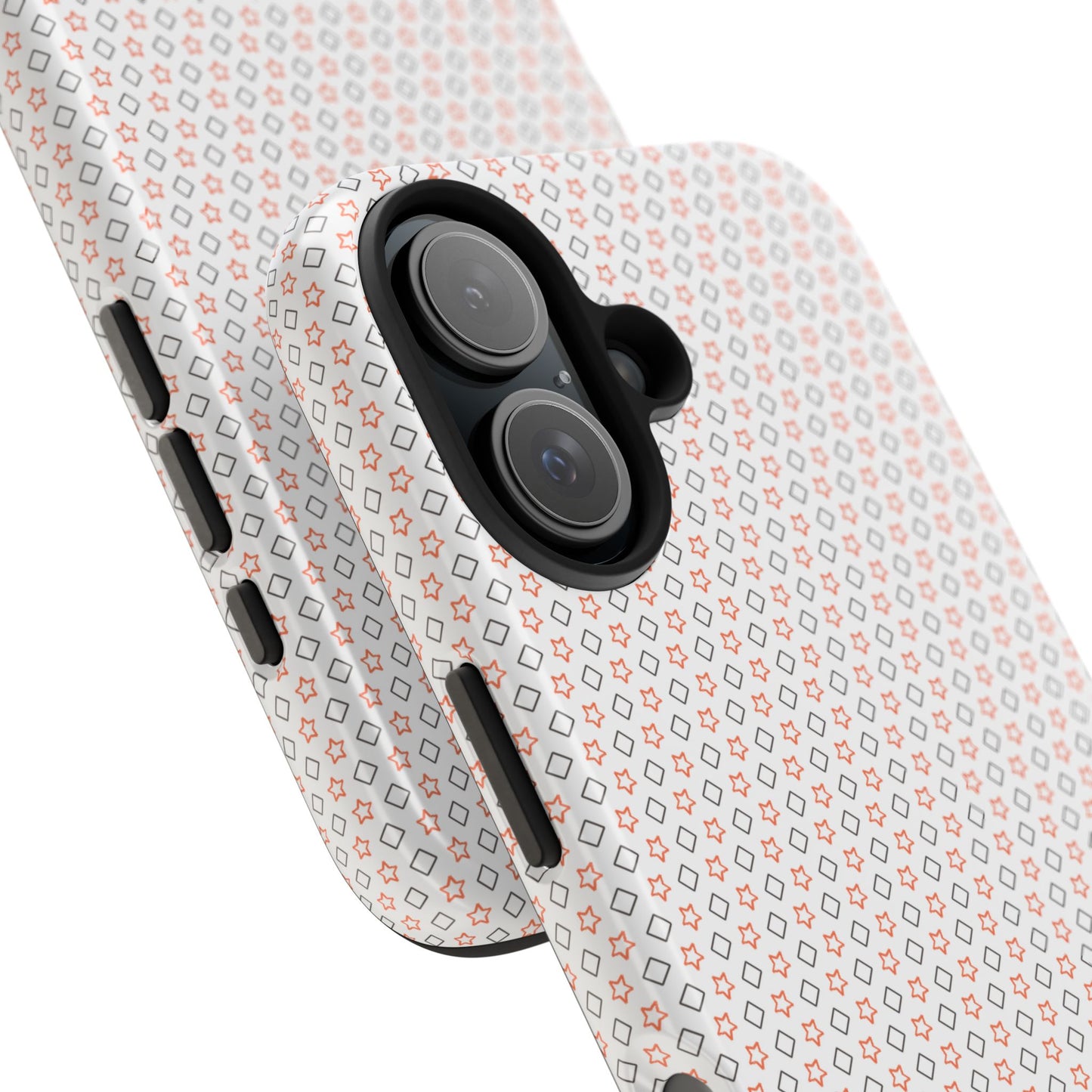 Neon Rugged Phone Case - 2-Piece TPU/PC, Wireless Charging