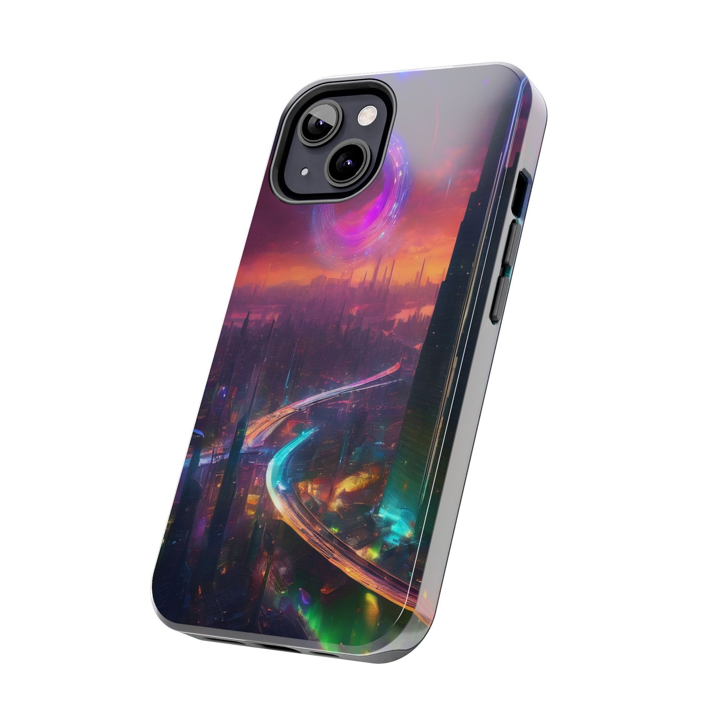 Tough Phone Case – Shockproof TPU/Polycarbonate for iPhone & Samsung