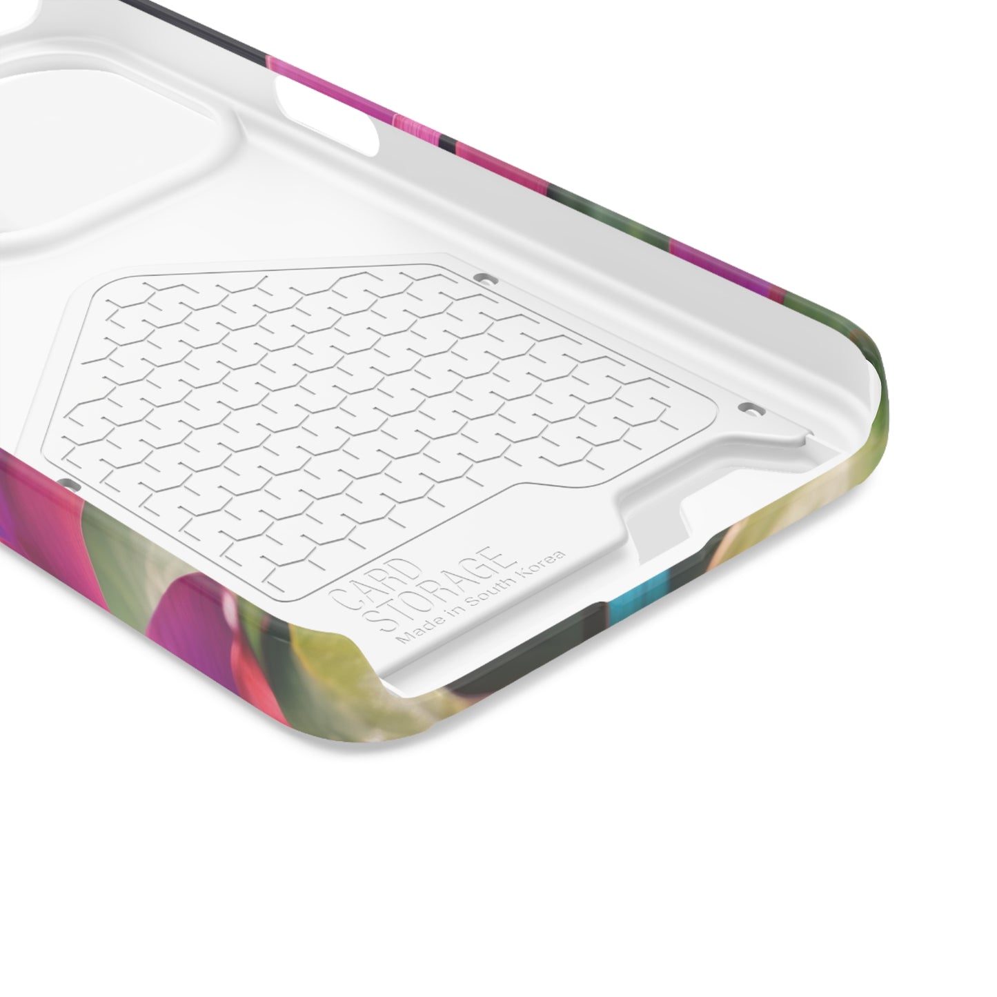 Neon Phone Case with Card Holder - MagSafe Polycarbonate Glossy/Matte