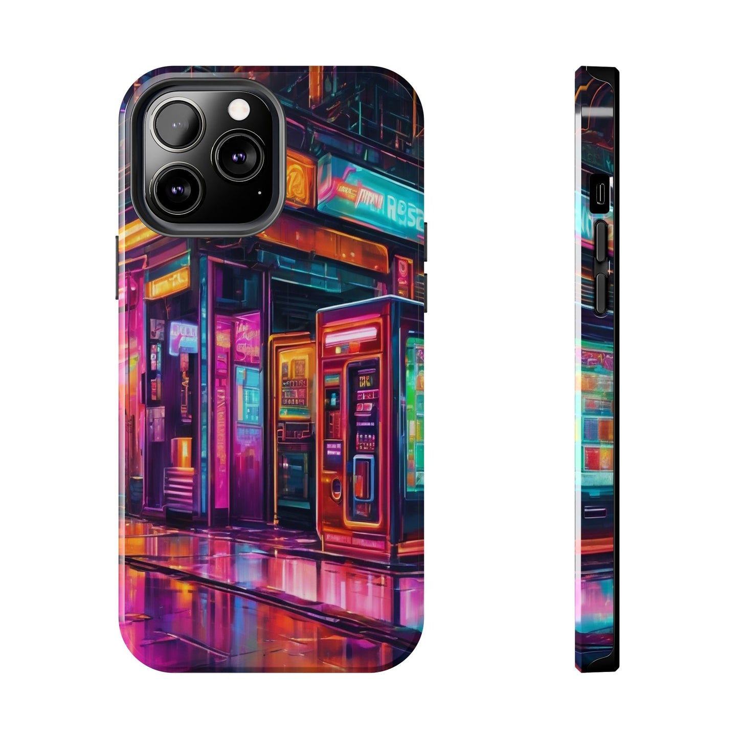 Tough Phone Case - 2-Piece, Impact-Resistant, Glossy Finish