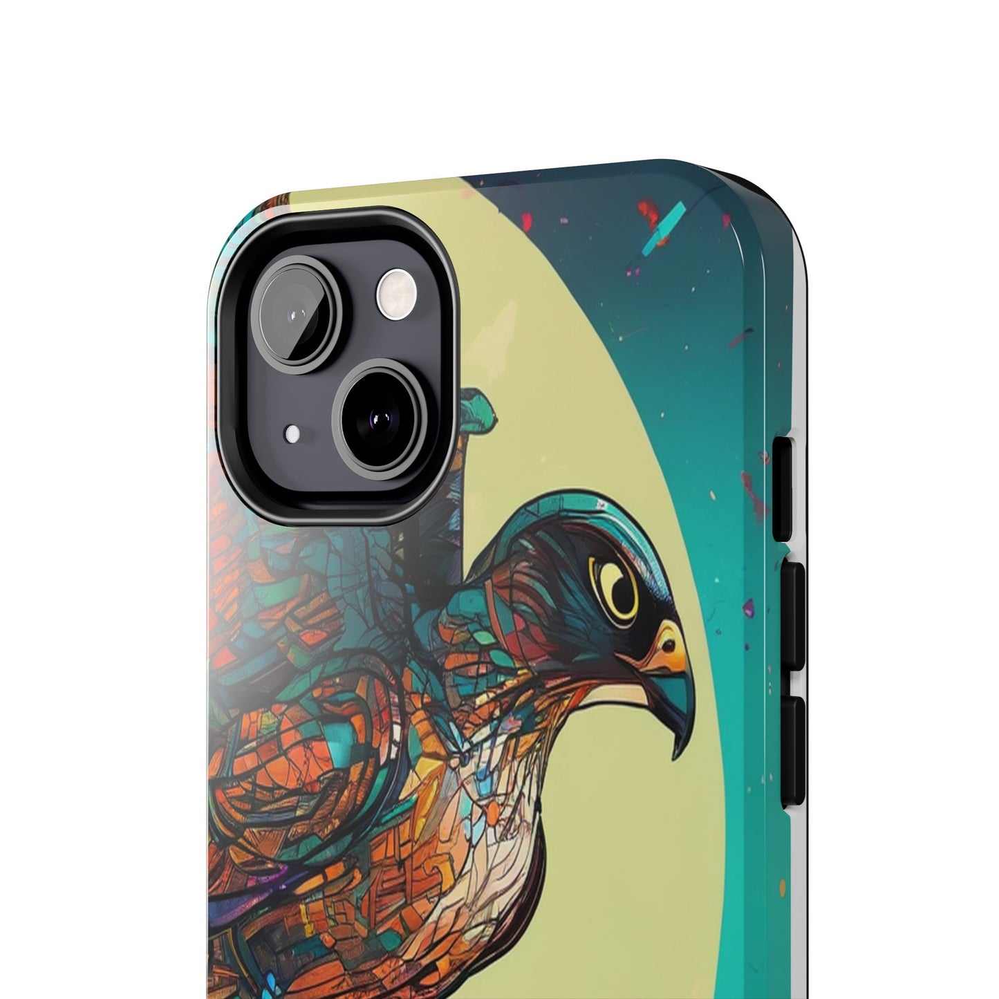 Neon Tough Phone Case - Impact-Resistant, Glossy Finish
